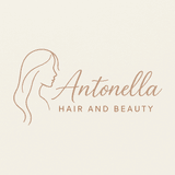 Antonella hair and beauty  logo